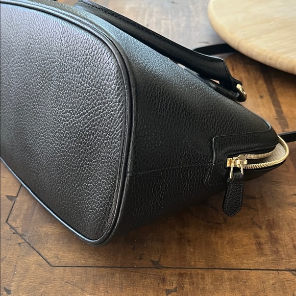 Gucci Black Satchel with Gold Accents - Picture 11 of 14
